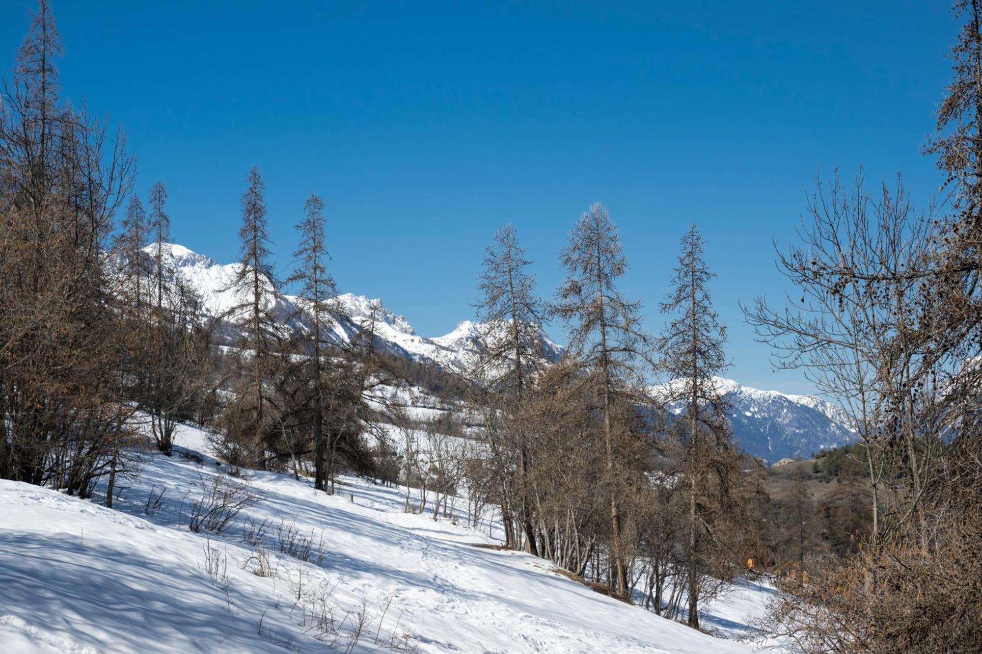 Апартаменты Doux Crepuscule - Au Bord Des Pistes - Parking Enchastrayes Экстерьер фото
